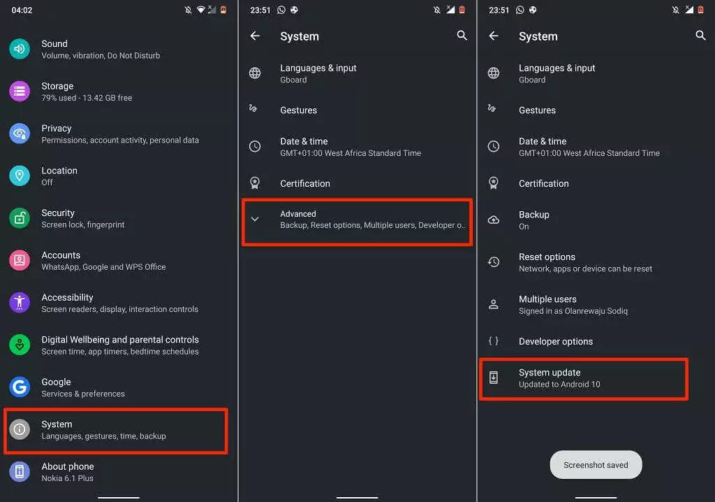 16-update-android - Mẹo kỹ thuật trực tuyến ảnh chụp màn hình cập nhật hệ thống đang chạy trên Android