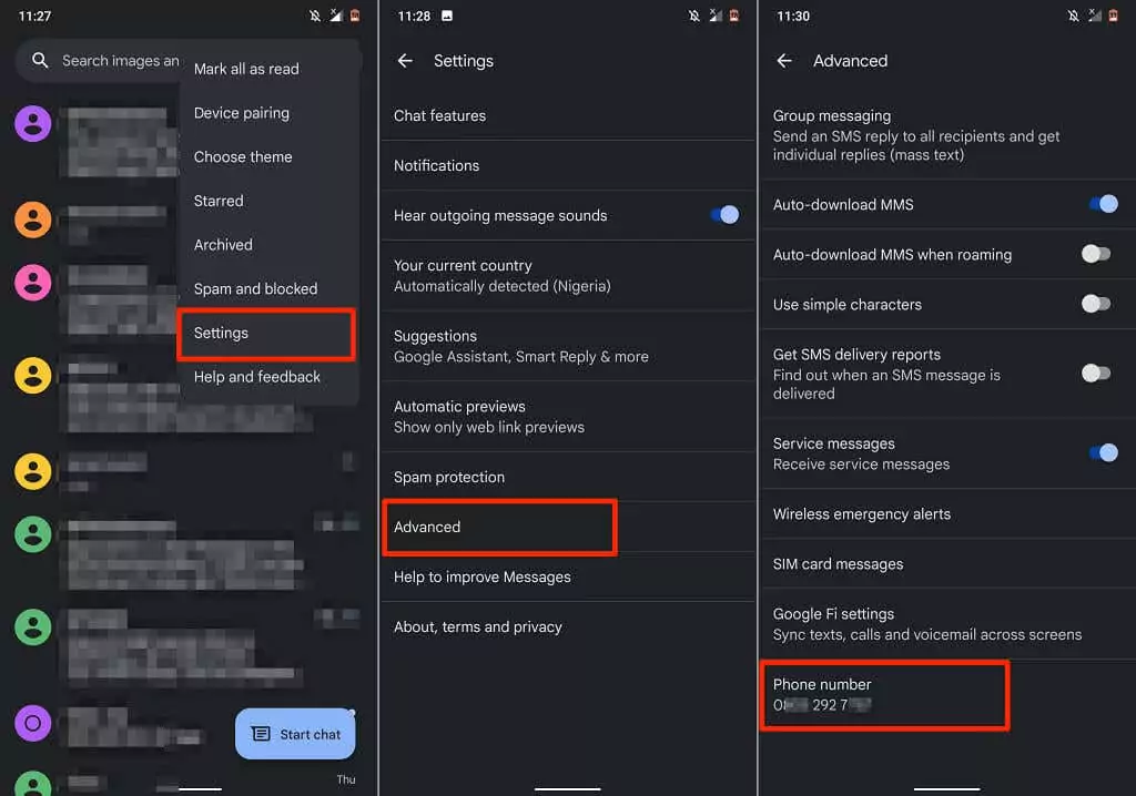 17-tìm-số-điện-thoại-android - Online Tech Tips ảnh chụp màn hình tìm số điện thoại di động của bạn trong cài đặt Android