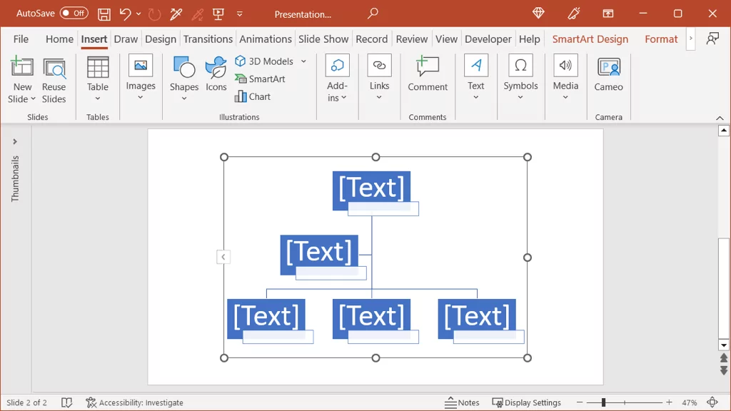 cách tạo sơ đồ tổ chức bằng word-excel và powerpoint-9 được nén - Help Desk Geek Cách tạo sơ đồ tổ chức trong Word, Excel, PowerPoint hình 9