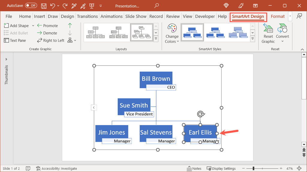 cách tạo sơ đồ tổ chức bằng word-excel và powerpoint-14-nén - Help Desk Geek Cách tạo sơ đồ tổ chức trong Word, Excel, PowerPoint hình 14