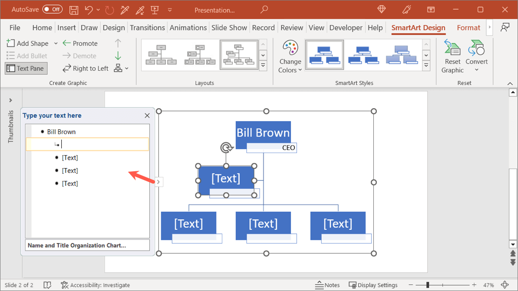 cách tạo sơ đồ tổ chức bằng word-excel và powerpoint-12 được nén - Help Desk Geek Cách tạo sơ đồ tổ chức trong Word, Excel, PowerPoint hình 12