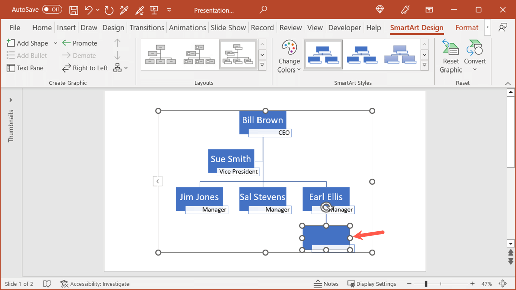 cách tạo sơ đồ tổ chức bằng word-excel và powerpoint-16-nén - Help Desk Geek Cách tạo sơ đồ tổ chức trong Word, Excel, PowerPoint hình 16