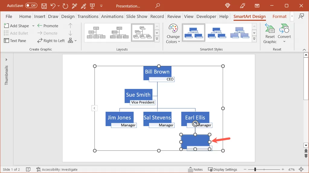 cách tạo sơ đồ tổ chức bằng word-excel và powerpoint-16-nén - Help Desk Geek Cách tạo sơ đồ tổ chức trong Word, Excel, PowerPoint hình 16