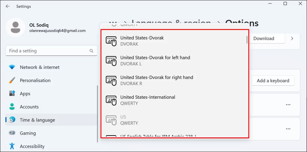 cách thay đổi bàn phím của bạn-layout-in-windows-11-15-nén - Bộ phận trợ giúp Geek Cách thay đổi bàn phím của bạn Layout trong Windows 11 hình ảnh 15