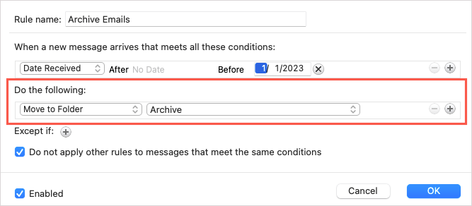 cách lưu trữ-email-in-microsoft-outlook-14-nén - Bộ phận trợ giúp Geek Cách lưu trữ email trong Microsoft Outlook hình 15