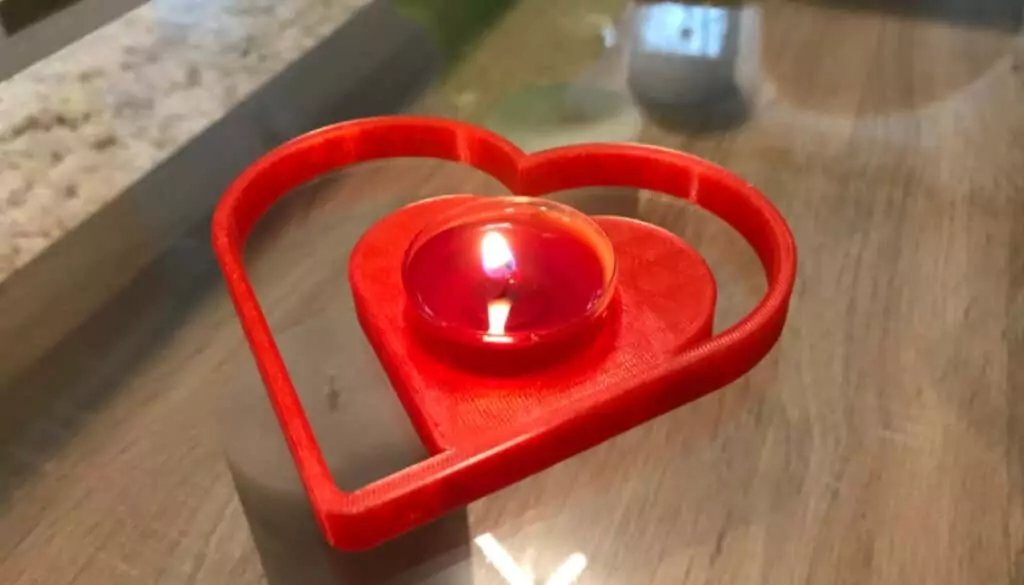 10TeaLight - Mẹo công nghệ trực tuyến Hình ảnh Đế nến Tealight hình trái tim Valentine