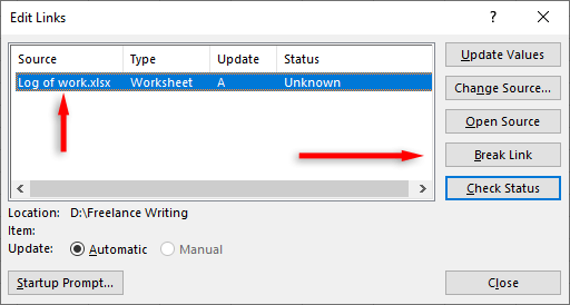 hdg-how-to-break-links-in-microsoft-excel-3-nén - Bộ phận trợ giúp Geek Cách ngắt liên kết trong Microsoft Excel hình 2