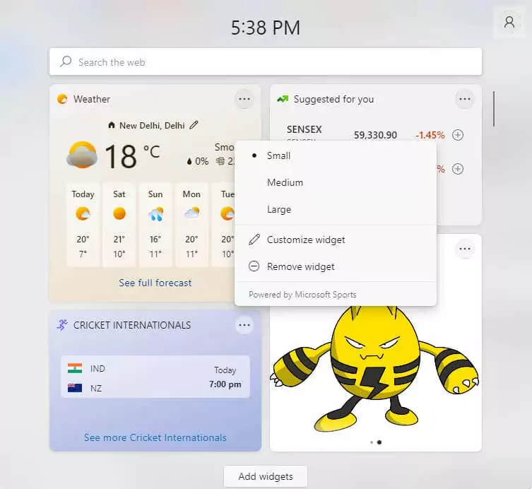 cách sử dụng và tùy chỉnh các widget trong windows-11-10 được nén - Help Desk Geek Cách sử dụng và tùy chỉnh Widget trong Windows 11 ảnh 10