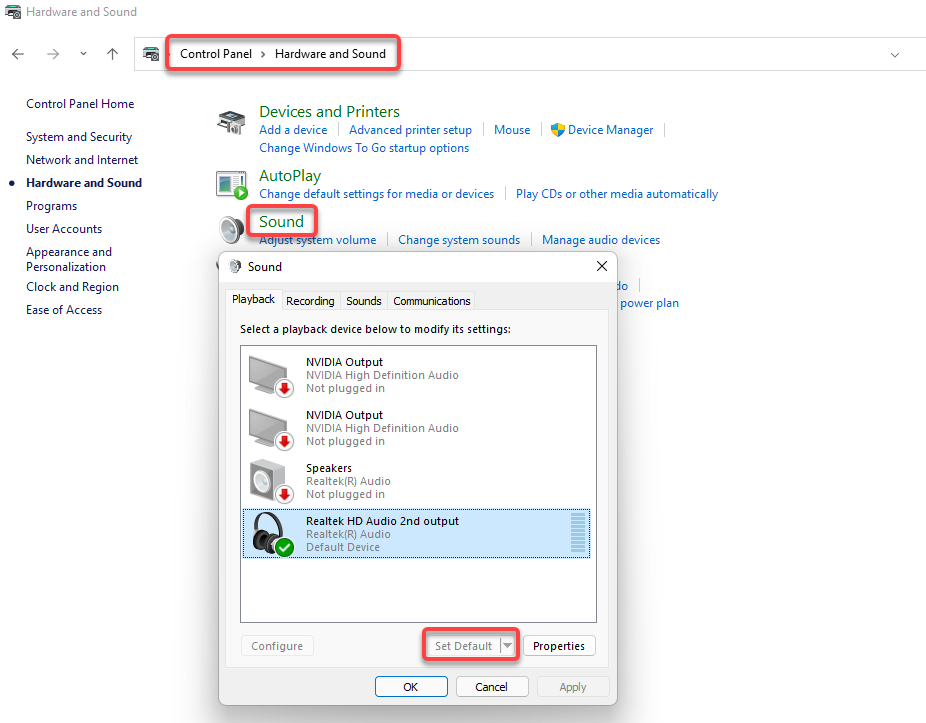 image-63 - Help Desk Geek Cách khắc phục sự cố âm thanh thường gặp trong Windows 11/10 image 8