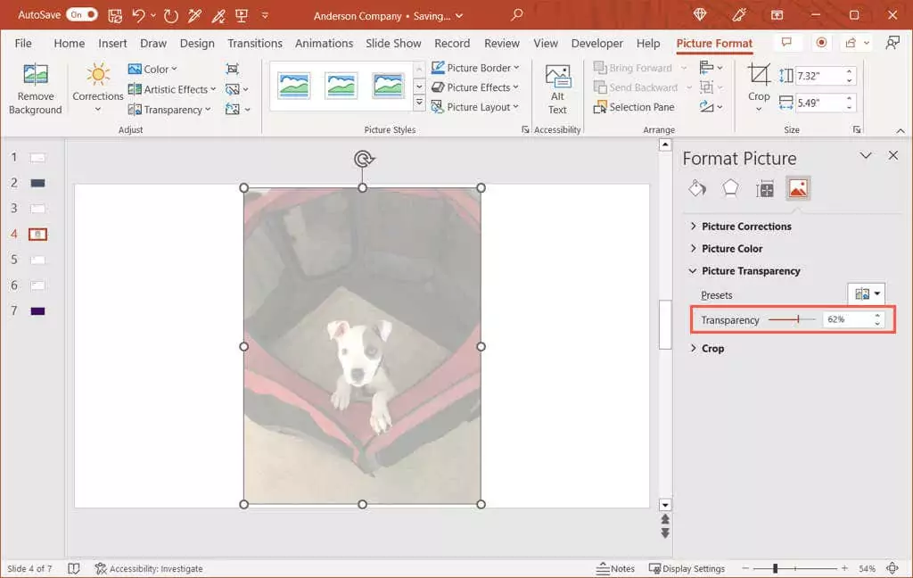 cách tạo hình ảnh hoặc nền trong suốt trong powerpoint-6-nén - Help Desk Geek Cách làm trong suốt ảnh hoặc nền trong PowerPoint ảnh 6