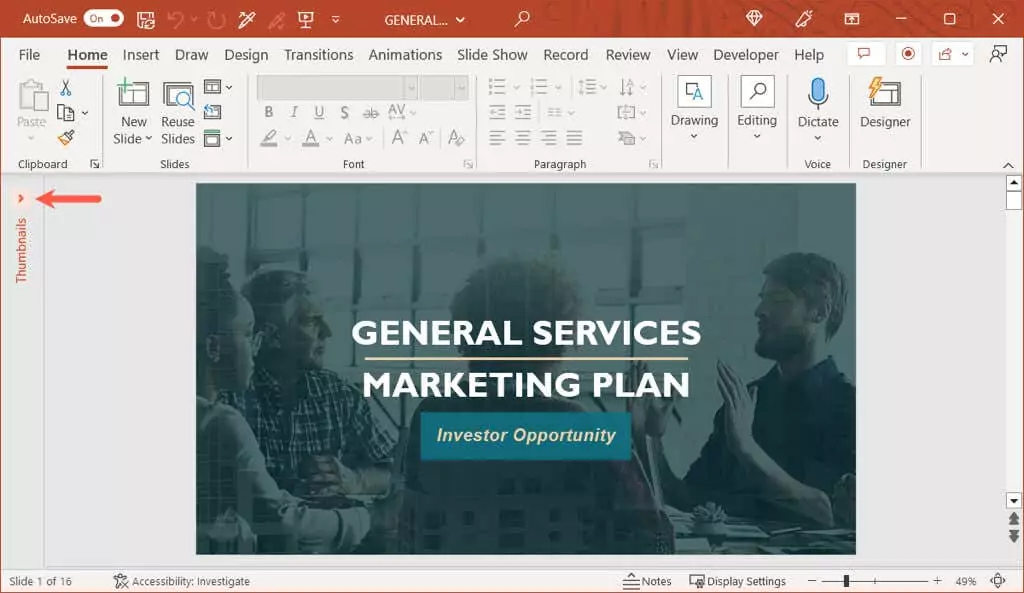 cách chọn-nhiều-hoặc-tất-cả-slide-trong-powerpoint-trình bày-2-nén - Help Desk Geek Cách chọn nhiều hoặc tất cả các slide trong bản trình bày PowerPoint của bạn ảnh 2