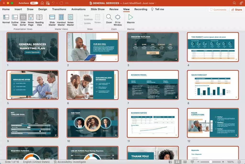 cách chọn-nhiều-hoặc-tất-cả-slide-trong-powerpoint-trình bày-7-nén - Help Desk Geek Cách chọn nhiều hoặc tất cả các slide trong bài thuyết trình PowerPoint của bạn Hình 7