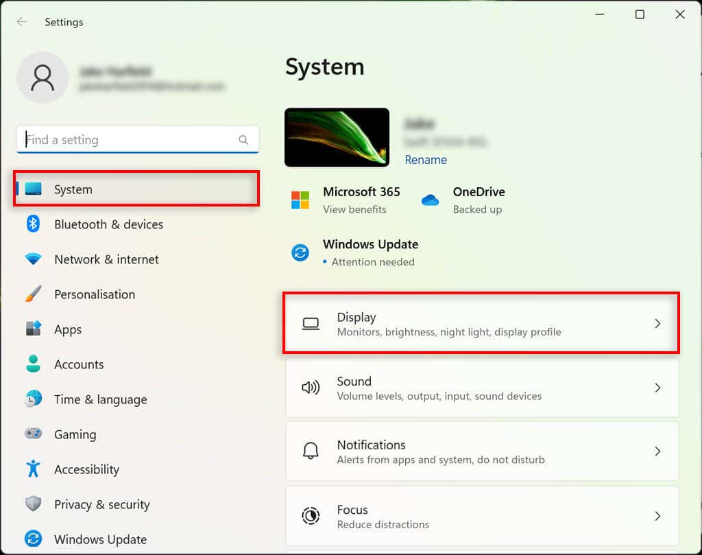 cách sửa-màn hình mờ hoặc văn bản trong windows-11-2 được nén - Help Desk Geek Cách khắc phục màn hình hoặc văn bản bị mờ trong Windows 11 hình 2