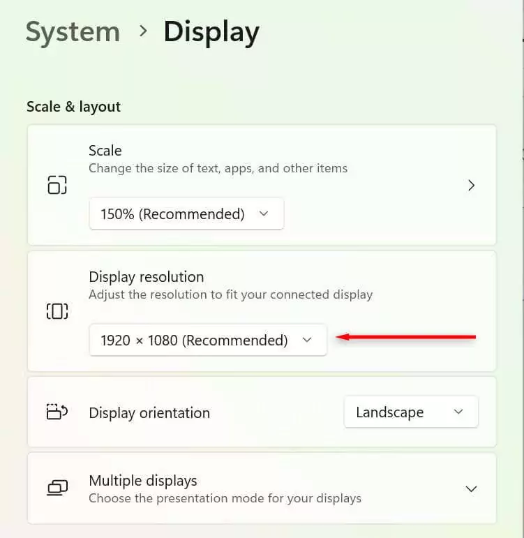 cách sửa-màn hình mờ hoặc văn bản trong windows-11-3 được nén - Help Desk Geek Cách khắc phục màn hình hoặc văn bản bị mờ trong Windows 11 hình 3