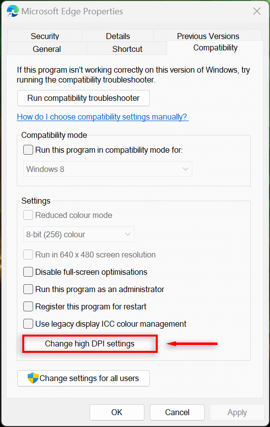 cách sửa-màn hình mờ hoặc văn bản trong windows-11-6 được nén - Help Desk Geek Cách khắc phục màn hình hoặc văn bản bị mờ trong Windows 11 hình 6