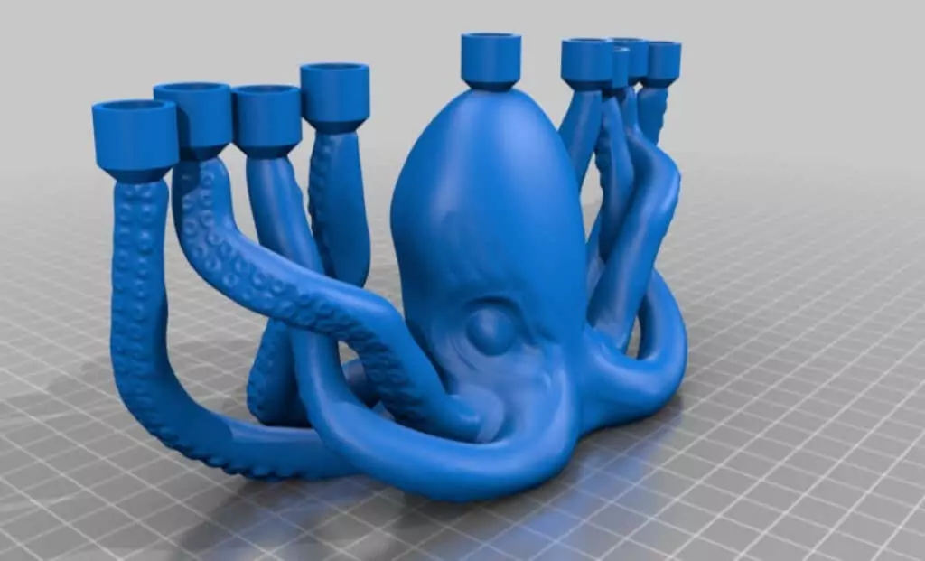 04Menorapus - Mẹo công nghệ trực tuyến Hình ảnh Ý tưởng in 3D Hanukkah đẹp nhất