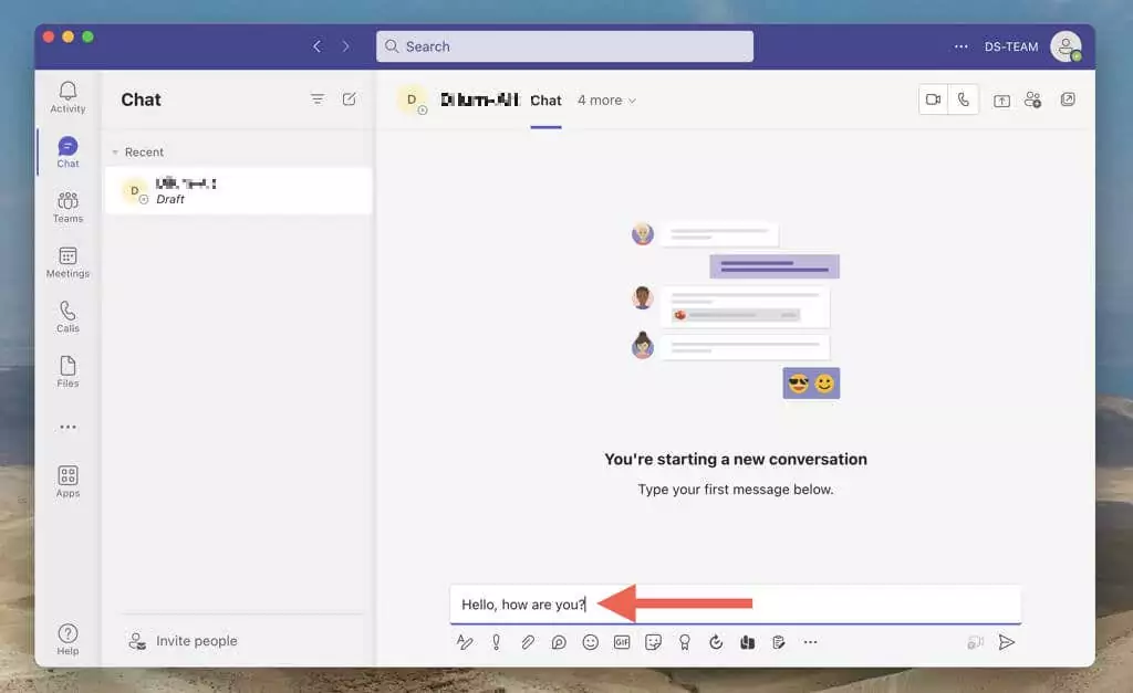 cách tạo một-một-một-hoặc-nhóm-trò chuyện-trong-microsoft-teams-5-nén - Help Desk Geek Cách tạo cuộc trò chuyện riêng tư hoặc nhóm trong Microsoft Teams hình 5