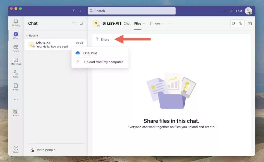 cách tạo một-một-một-hoặc-nhóm-trò chuyện-trong-microsoft-teams-8-nén - Help Desk Geek Cách tạo cuộc trò chuyện riêng tư hoặc nhóm trong Microsoft Teams hình 8