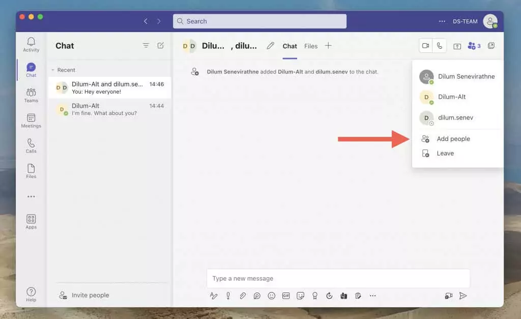 cách tạo một-một-một-hoặc-nhóm-trò chuyện-trong-microsoft-teams-16-nén - Help Desk Geek Cách tạo cuộc trò chuyện riêng tư hoặc nhóm trong Microsoft Teams hình 16