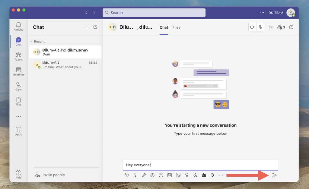 cách tạo một-một-một-hoặc-nhóm-trò chuyện-trong-microsoft-teams-14-nén - Help Desk Geek Cách tạo cuộc trò chuyện riêng tư hoặc nhóm trong Microsoft Teams hình 14