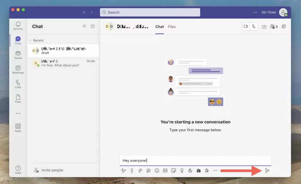 cách tạo một-một-một-hoặc-nhóm-trò chuyện-trong-microsoft-teams-14-nén - Help Desk Geek Cách tạo cuộc trò chuyện riêng tư hoặc nhóm trong Microsoft Teams hình 14