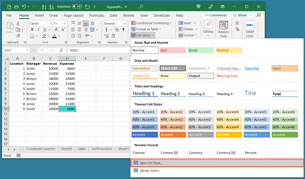 cách làm nổi bật ô-và-văn bản trong microsoft-excel-9-nén - Help Desk Geek Cách đánh dấu ô và văn bản trong Microsoft Excel hình 10