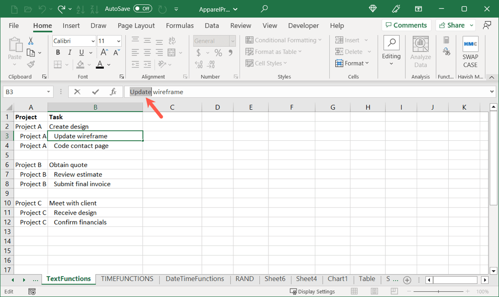 cách làm nổi bật ô và văn bản trong microsoft-excel-17 được nén - Help Desk Geek Cách đánh dấu ô và văn bản trong Microsoft Excel hình 18
