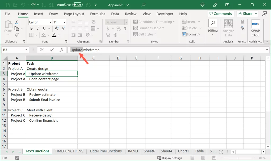 cách làm nổi bật ô và văn bản trong microsoft-excel-17 được nén - Help Desk Geek Cách đánh dấu ô và văn bản trong Microsoft Excel hình 18