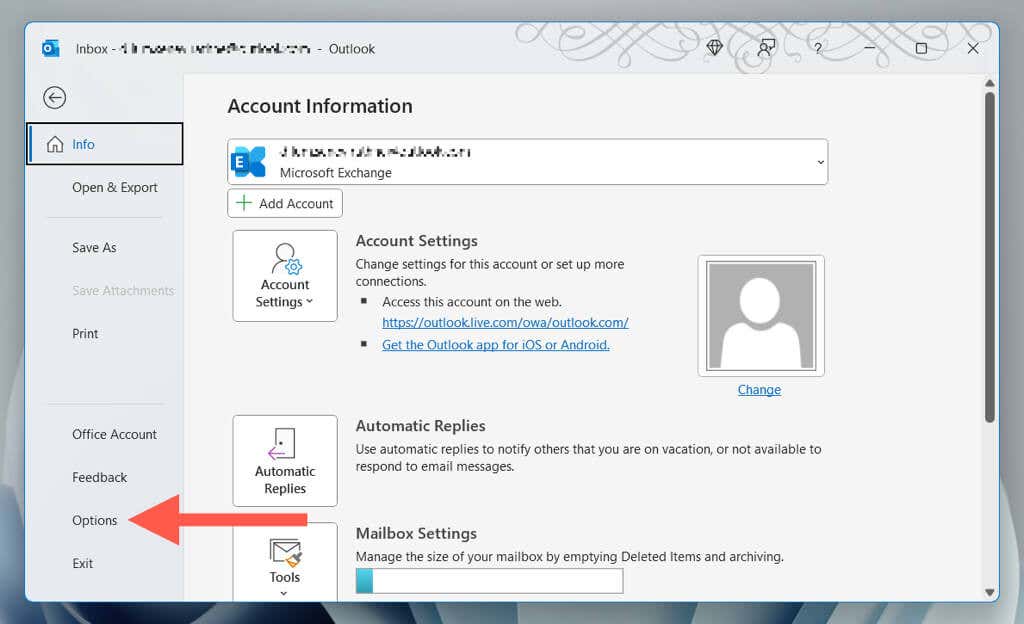 cách bật hoặc tắt-outlook-thông báo-3-nén - Help Desk Geek Cách bật hoặc tắt Off Hình ảnh thông báo Outlook 3