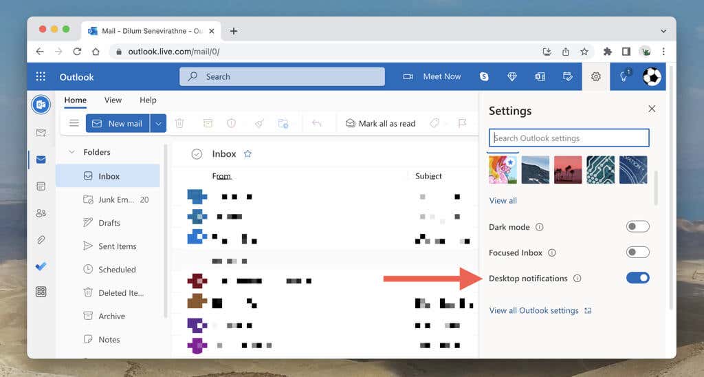 cách bật hoặc tắt Outlook-thông báo-9-nén - Help Desk Geek Cách bật hoặc tắt Off Hình ảnh thông báo Outlook 9