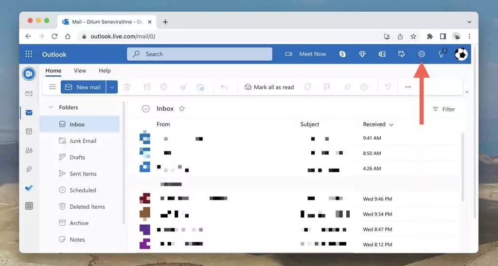 cách bật hoặc tắt Outlook-thông báo-8-nén - Help Desk Geek Cách bật hoặc tắt Off Hình ảnh thông báo Outlook 8