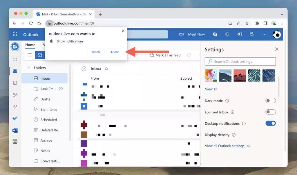 cách bật hoặc tắt Outlook-thông báo-10-nén - Help Desk Geek Cách bật hoặc tắt Off Hình ảnh thông báo Outlook 10