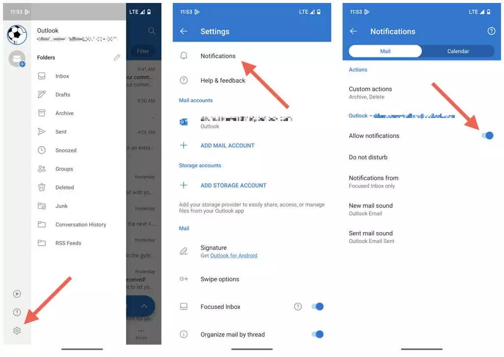 cách bật hoặc tắt-outlook-thông báo-13-nén - Help Desk Geek Cách bật hoặc tắt Off Hình ảnh thông báo Outlook 13