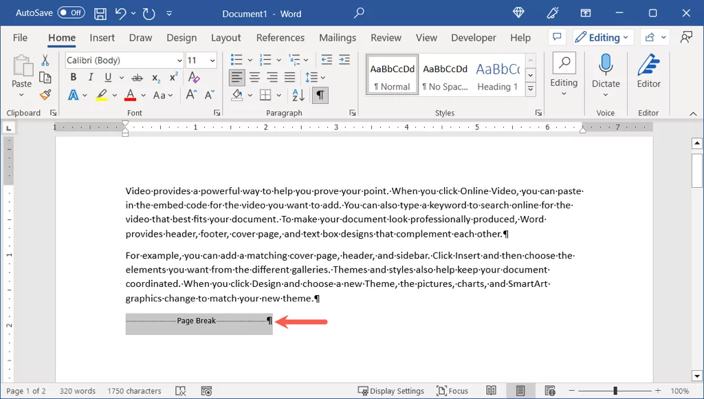 cách xóa-trang-breaks-in-microsoft-word-documents-2-nén - Bộ phận trợ giúp Geek Cách xóa dấu ngắt trang trong tài liệu Microsoft Word hình 2