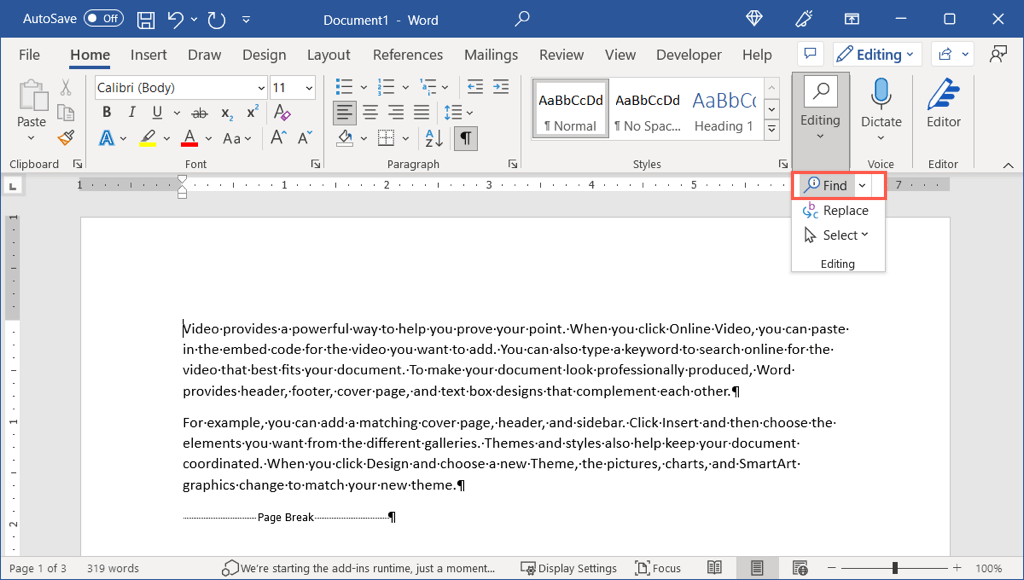 cách xóa-trang-breaks-in-microsoft-word-documents-6-nén - Bộ phận trợ giúp Geek Cách xóa dấu ngắt trang trong tài liệu Microsoft Word hình 6