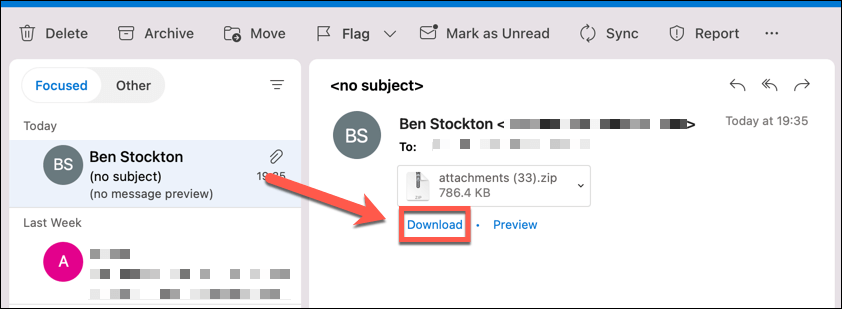 Outlook-không-hiển thị-tệp đính kèm-8-cách-sửa-6-nén - Help Desk Geek Outlook không hiển thị tệp đính kèm? 8 Cách Sửa Ảnh 6