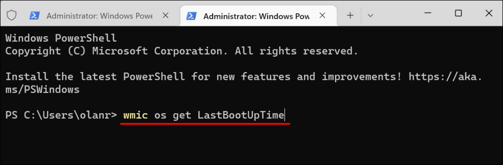 cách tìm-máy tính của bạn-thời gian hoạt động trong windows-11-9 được nén - Help Desk Geek Cách tìm thời gian hoạt động của máy tính trong Windows 11 hình 9