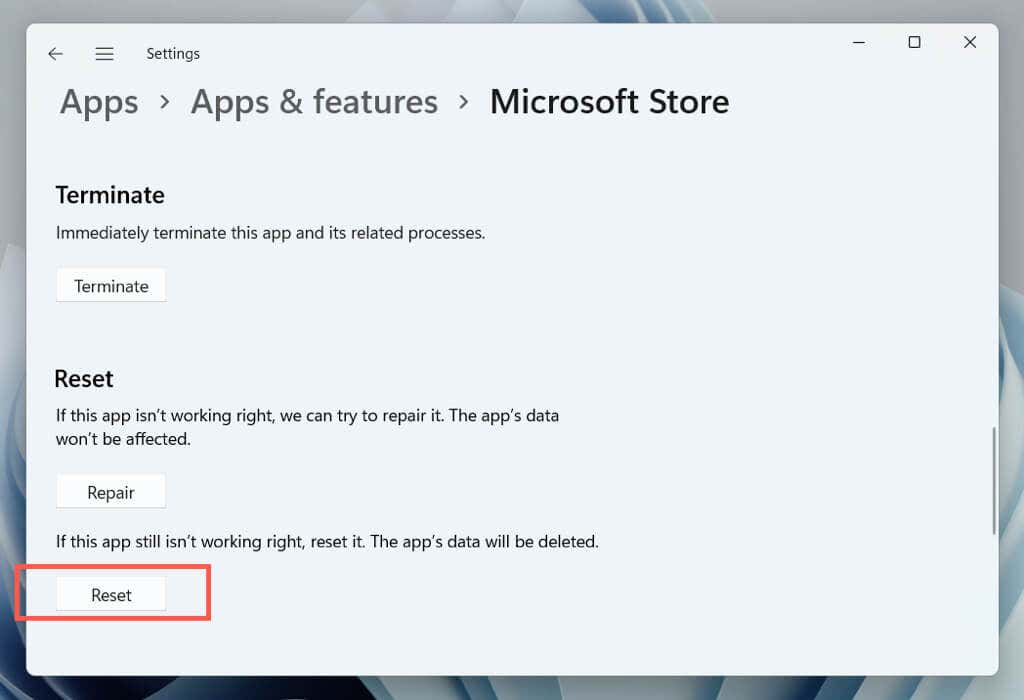 cách cài đặt lại-microsoft-store-in-windows-5-nén - Bộ phận trợ giúp Geek Cách cài đặt lại Microsoft Store trong Windows hình 5