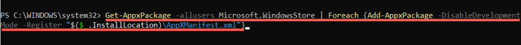 cách cài đặt lại-microsoft-store-in-windows-10-nén - Bộ phận trợ giúp Geek Cách cài đặt lại Microsoft Store trên Windows ảnh 10
