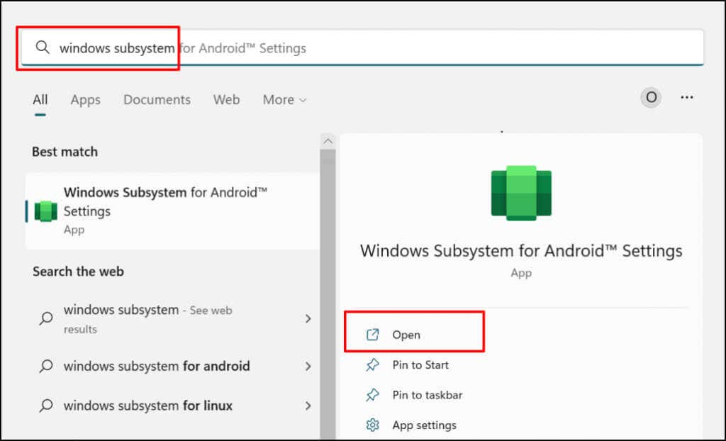 Cài đặt 18-open-windows-subsytem-for-android - Bộ phận trợ giúp Geek Cách cài đặt ứng dụng Android trên Windows 11 hình 18