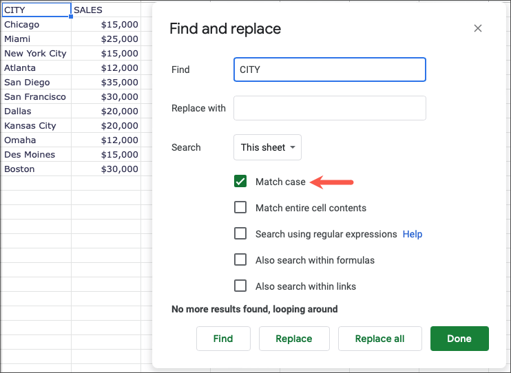 cách sử dụng-tìm-và-thay thế-trong-google-sheets-6-nén - Help Desk Geek Cách sử dụng Tìm và Thay thế trong Google Sheets hình 6