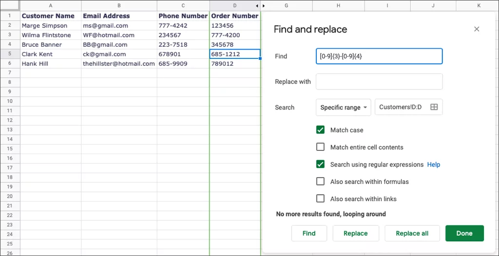 cách sử dụng-tìm-và-thay thế-trong-google-sheets-14-nén - Help Desk Geek Cách sử dụng Tìm và Thay thế trong Google Sheets hình 14