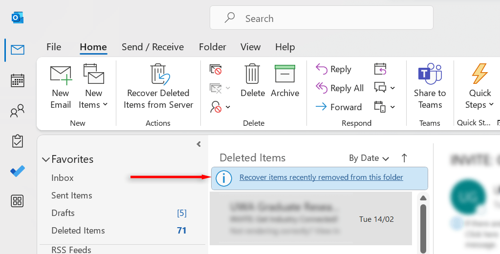 hdg-how-to-recover-a-deleted-item-or-folder-in-outlook-9-nén - Help Desk Geek Cách khôi phục một mục hoặc thư mục đã xóa trong Outlook image 9