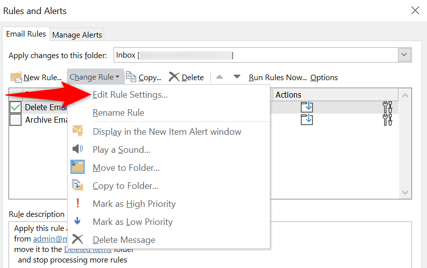Outlook-quy tắc-không hoạt động-8-sửa-thử-5-nén - Help Desk Geek Quy tắc Outlook không hoạt động? 8 cách khắc phục Hãy thử hình ảnh 6