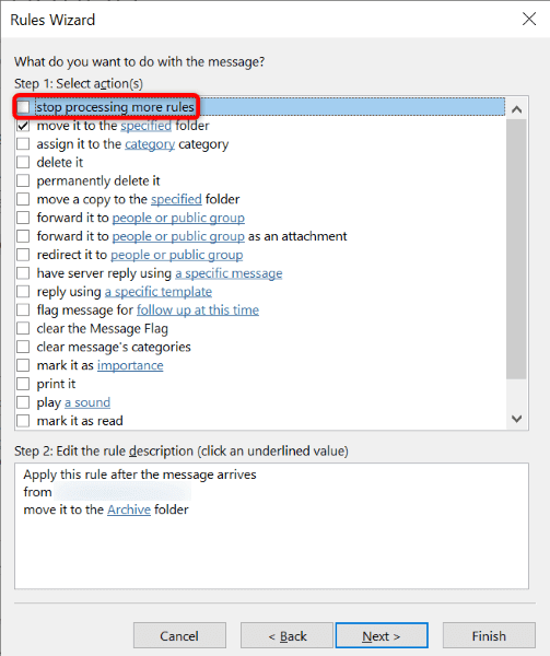 Outlook-quy tắc-không hoạt động-8-sửa-thử-6-nén - Help Desk Geek Quy tắc Outlook không hoạt động? 8 Cách khắc phục Hãy thử hình ảnh 7