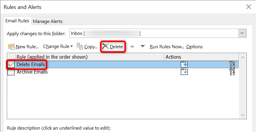Outlook-quy tắc-không hoạt động-8-sửa-thử-11-nén - Help Desk Geek Quy tắc Outlook không hoạt động? 8 Cách khắc phục Hãy thử hình 12