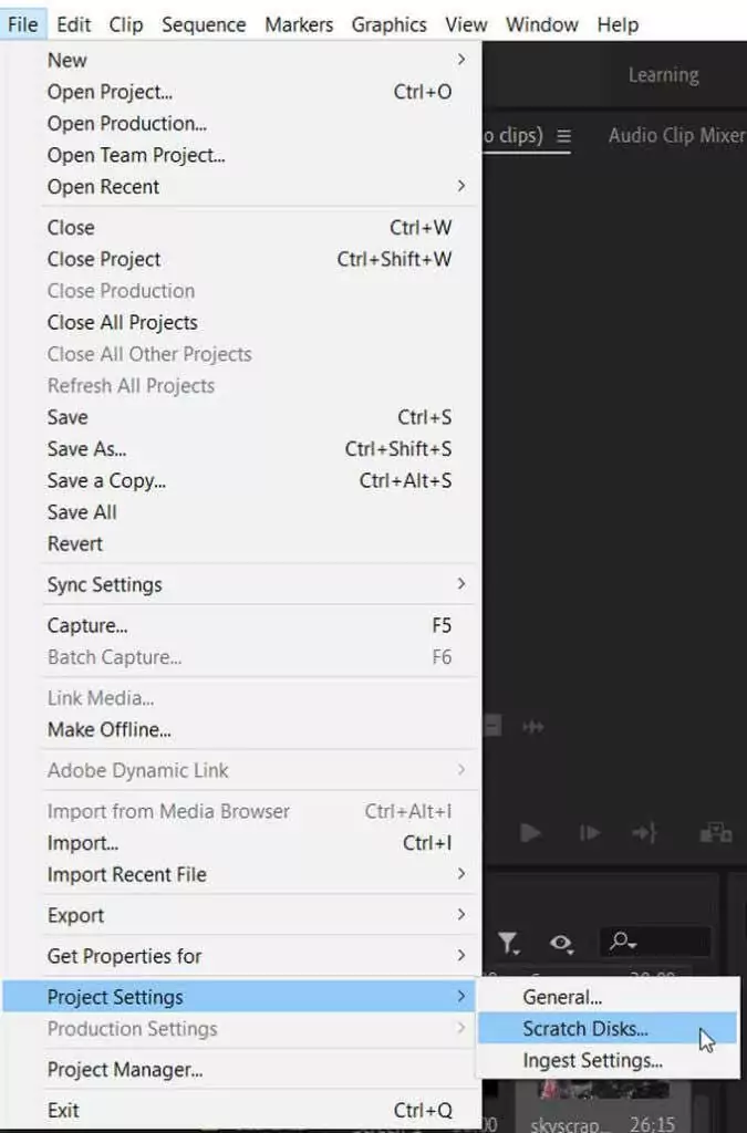 8projectsettings - Mẹo kỹ thuật trực tuyến Lưu hình ảnh âm thanh đã ghi của bạn