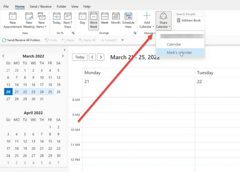 cách chia sẻ lịch-trong-outlook-3-nén - Help Desk Geek Cách chia sẻ lịch trong Outlook hình ảnh 3