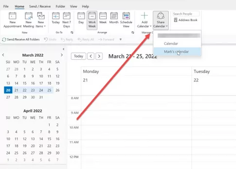 cách chia sẻ lịch-trong-outlook-3-nén - Help Desk Geek Cách chia sẻ lịch trong Outlook hình ảnh 3
