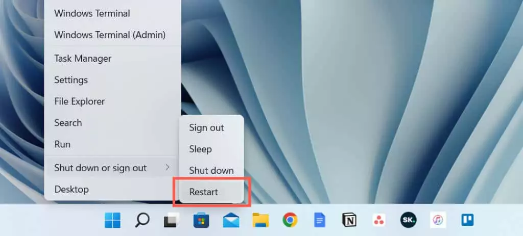 10 cách tắt và khởi động lại windows-11-pc-3-nén - Help Desk Geek 10 cách tắt và khởi động lại PC Windows 11 hình 3